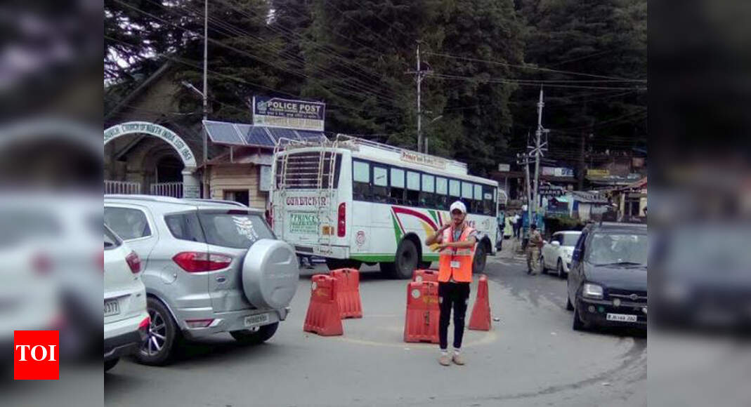 Dalhousie Himachal Pradesh Student volunteers streamline Dalhousie