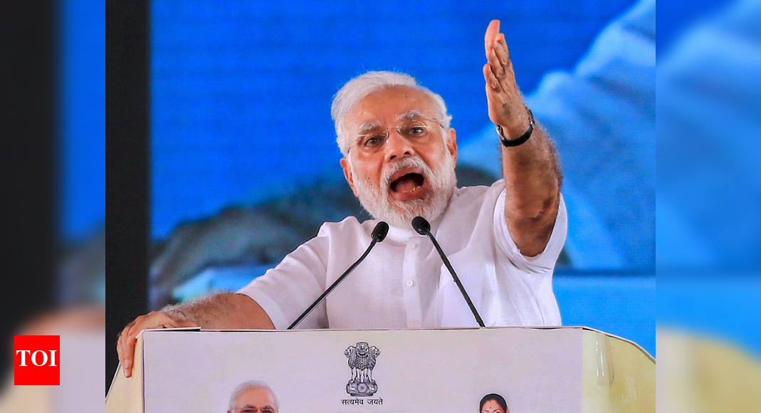 PM Modi invokes Rajasthan's heroes, strikes a chord at his rally ...