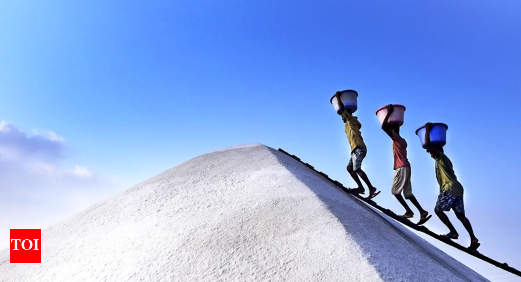 Salt Salt shortage looms large as huge stock piles up in units