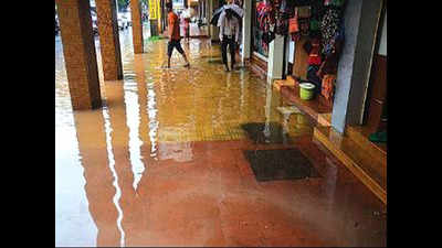 Day after deluge, Panaji civic body goes in search of drains