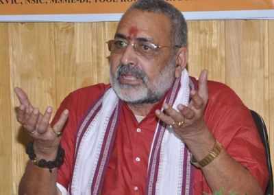 After Jayant Sinha, Giriraj meets riot accused, flays Nitish government
