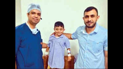 Tumour that made Iraqi kid grow faster removed