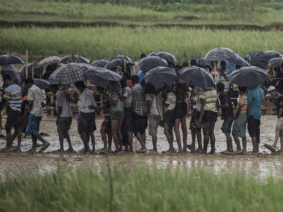 Farmers in Myanmar protest against China