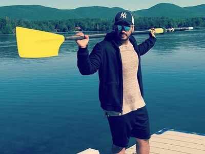 Watch Arjun Kapoor and Anshula Kapoor bond over sculling
