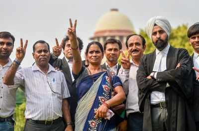 Nirbhaya convicts take fourth of six steps to gallows