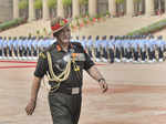 Moon Jae-in receives ceremonial reception at Rashtrapati Bhavan