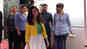 Mumbai: Tamaannah Bhatia steps out in heavy rains for a ad shoot