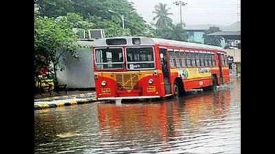NMMT buses go off Mumbai roads due to rain