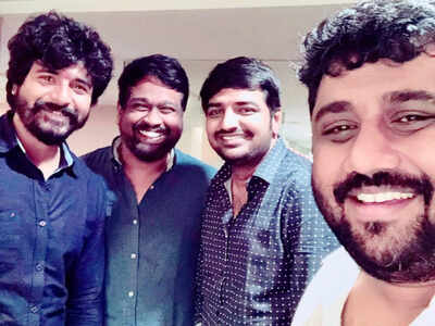 Photo: Sivakarthikeyan begins shooting for M Rajesh's film