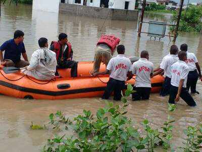 100 NDRF teams deployed in 71 locations across India to deal with floods |  India News - Times of India