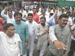 Shiv Sena holds protest against Nanar refinery project 