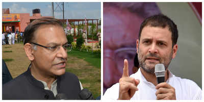 Union minister Jayant Sinha challenges Rahul Gandhi for a debate on Ramgarh lynching