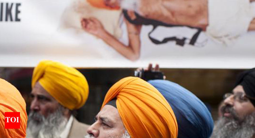 India protests as outfit plans London march for Khalistan - Times of India