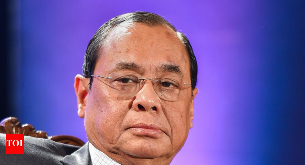 Noisy judges help defend democracy: Justice Ranjan Gogoi - Times of India