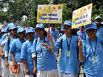 Awareness rally by students mark World Population Day