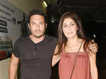 Sunidhi Chauhan and Homi Adajania