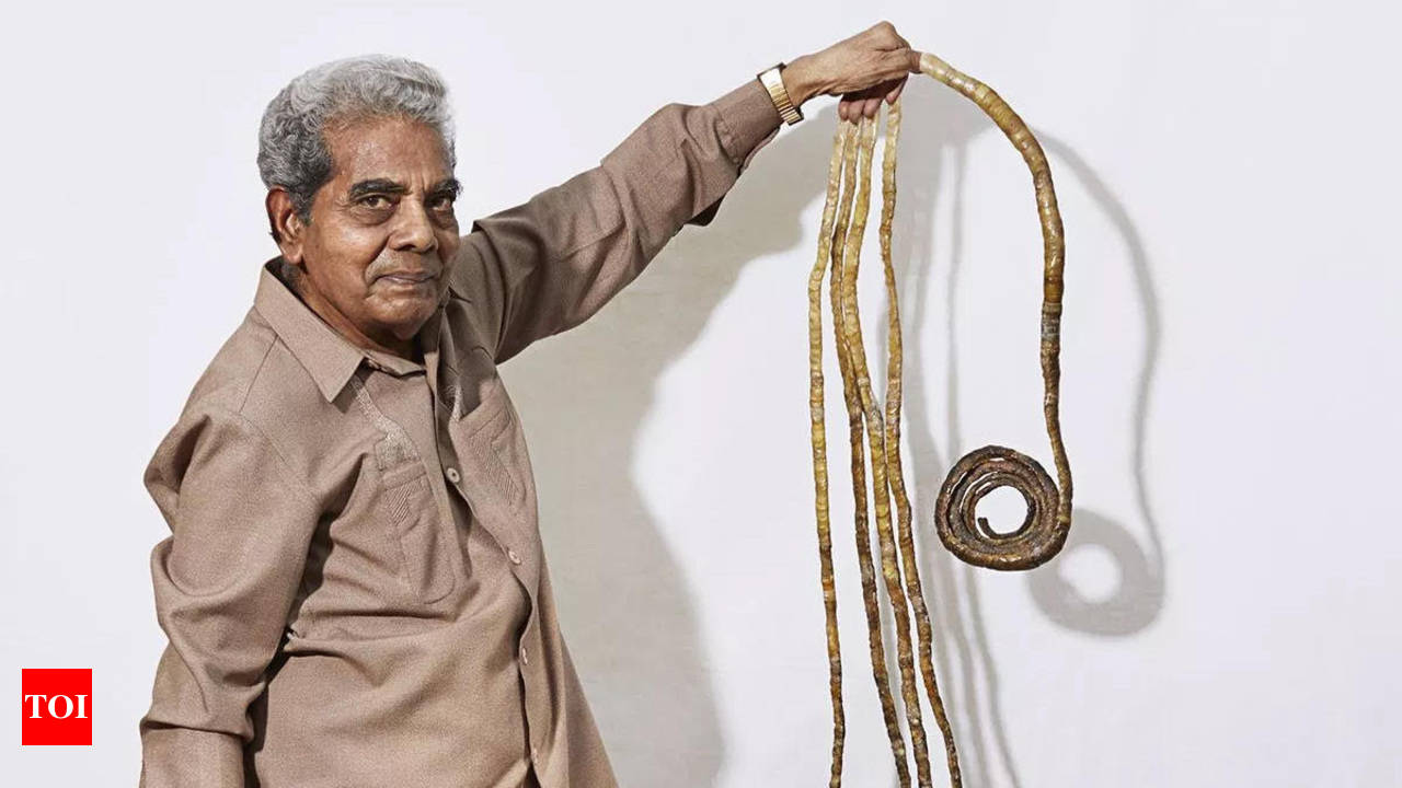 Indian Man Who Grew His Fingernails for 66 Years Finally Gets Them Clipped