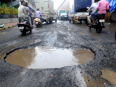 Potholes killed 3,597 across India in 2017, terror 803