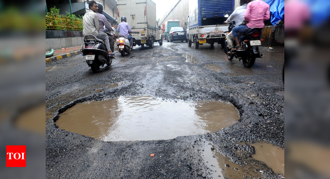 Potholes: Potholes killed 3,597 across India in 2017, terror 803 ...