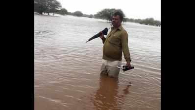 Gujarat: Animal instinct helps save 18 from drowning in flash flood