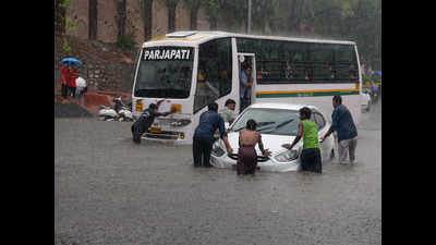 Delhi rains: Heavy showers result in waterlogging in several areas of NCR