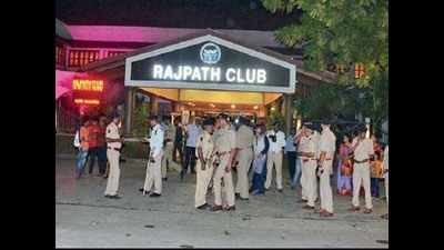 Cop action begins, Ahmedabad club sealed