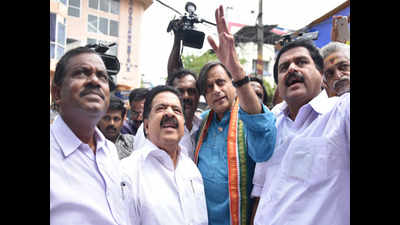 Shashi Tharoor's Kerala office vandalized