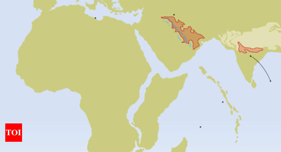 Rift Valley In World Map In 10 Million Years On, Rift In Africa Could Give Rise To A New Continent,  New Peaks - Times Of India