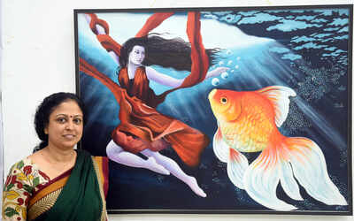 Echoes of Silence, a painting exhibition by Neethu Babu