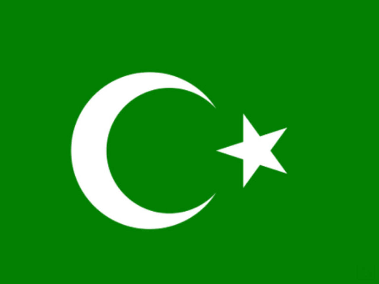 ottoman flag green