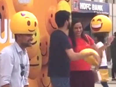 Gurgaon celebrates World Emoji Day at Cyber Hub