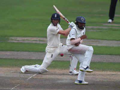 England Lions in driver's seat against India A