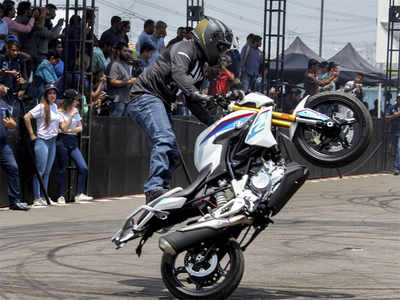 India Made Bmw Bike Rolls In At Rs 3 Lakh Times Of India