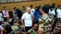 Anupam Kher interacts with CISF personnel for a motivational talk