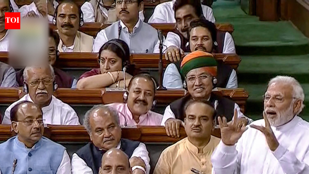 No Confidence Motion Live updates: PM Modi addresses Lok Sabha