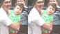 Taimur Ali Khan teases the paparazzi with his cute antics as he returns to playschool