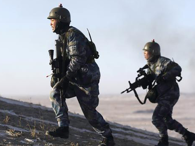PLA holds ground combat drills in Tibet to test their skills