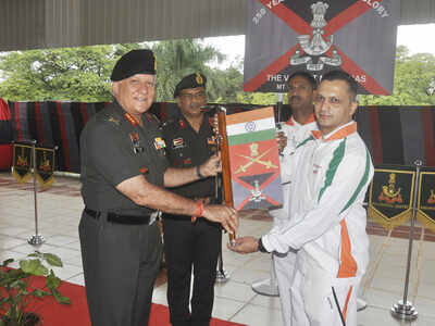 Maratha Light Infantry Troops On Expedition To Climb Mount Kun To Mark