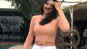 Sherlyn Chopra spotted at a suburban hotel in Mumbai