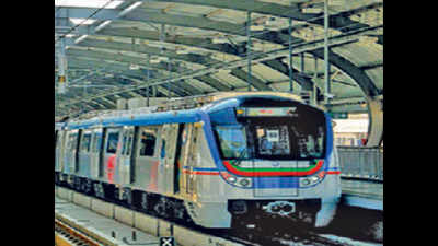 Eagerly-awaited Metro stretch in IT corridor may be ready by November, says NVS Reddy.