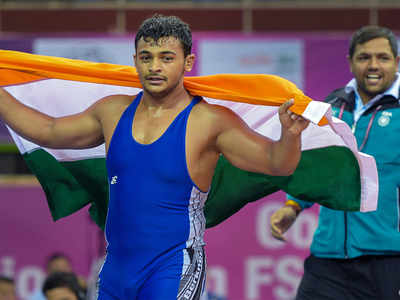 Rathi, Punia win gold on concluding day at Junior Asian Wrestling