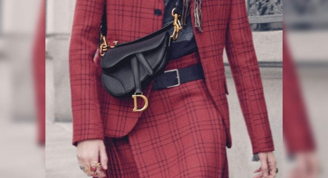 Celebrities and Fashion It Girls Wearing Dior's Saddle Bag