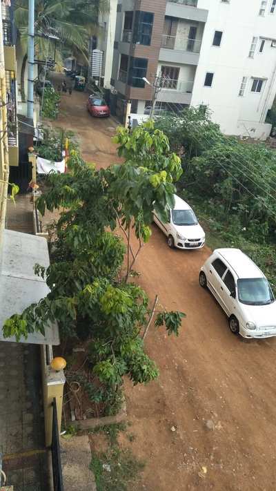 Apathy of BBMP-Road was never constructed