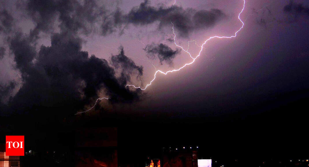 Lightning Lightning alert In May, June bolts kill 11 in T & 73 in AP