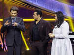 Anil Kapoor and Pihu Sand with Salman Khan