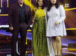 Pihu Sand and Sunidhi Chauhan with Salman Khan