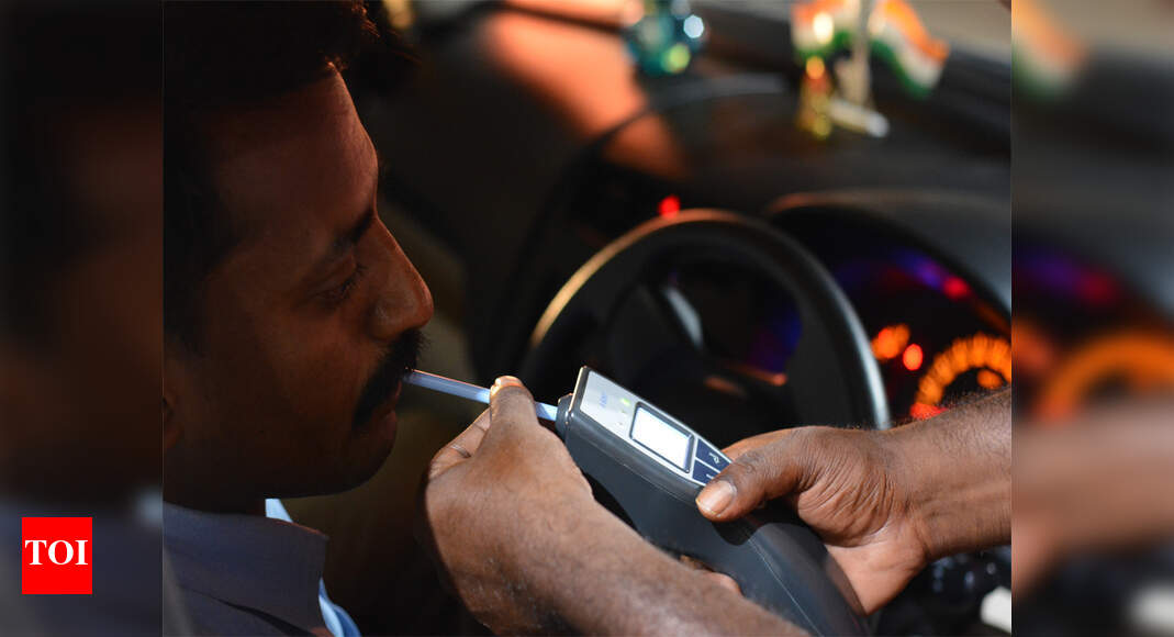 Advisory issued against drunk driving Goa News Times of India