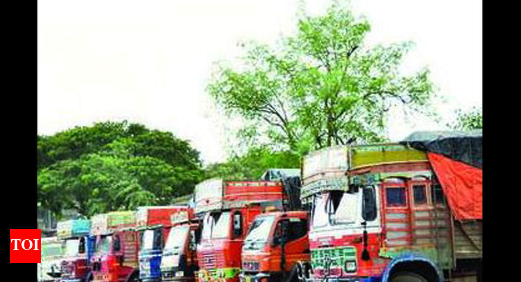 Truckers strike enters 4th day traders worried Kolhapur News