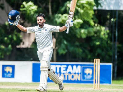 India U-19 post 428/4 against Sri Lanka in Youth Test