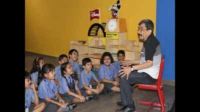 Chandigarh: Author Ranjit Lal holds workshop on creative writing for students